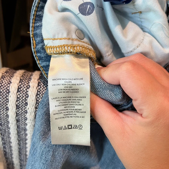 Anthropologie Pilcro women’s the Heritage boyfriend jeans size 28P - Picture 10 of 13